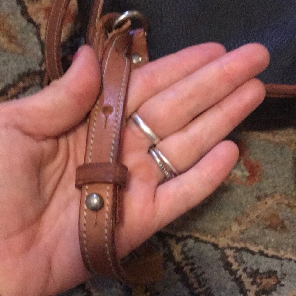Vintage Mini Dooney & Bourke Leather Backpack - Picture 8 of 15
